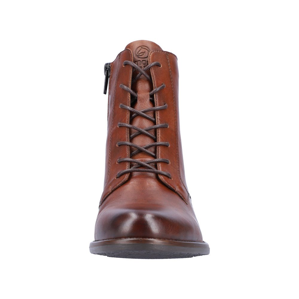Remonte D0F73-22 Anatomical Leather Ankle Boot Tan Remonte D0F73-22 Anatomical Leather Ankle Boot Tan