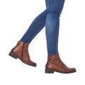 Remonte D0F73-22 Anatomical Leather Ankle Boot Tan Remonte D0F73-22 Anatomical Leather Ankle Boot Tan
