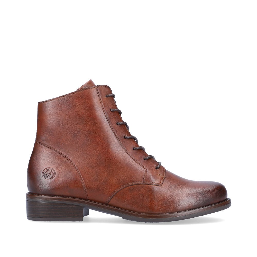 Remonte D0F73-22 Anatomical Leather Ankle Boot Tan Remonte D0F73-22 Anatomical Leather Ankle Boot Tan