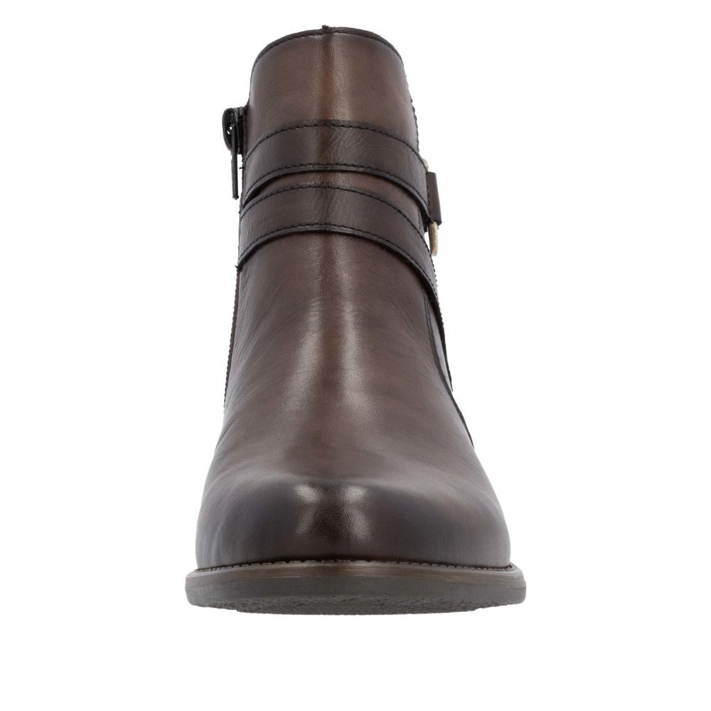 Remonte D0F77-25 Anatomical Leather Ankle Boot Brown Remonte D0F77-25 Anatomical Leather Ankle Boot Brown