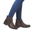 Remonte D0F77-25 Anatomical Leather Ankle Boot Brown Remonte D0F77-25 Anatomical Leather Ankle Boot Brown