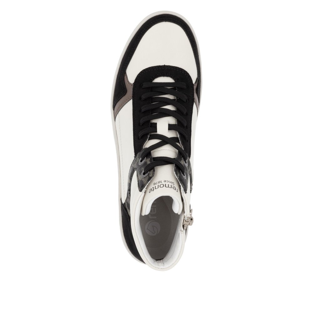 Remonte D0J71-60 Anatomical Leather Sneaker White
