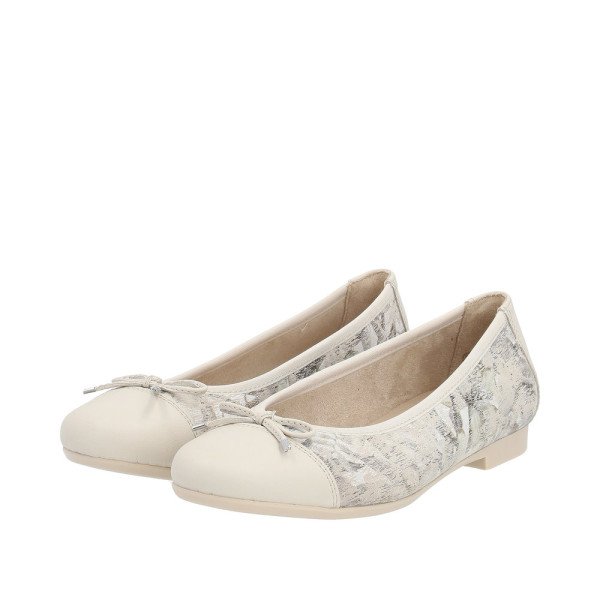 Remonte D0K04-60 Anatomic Leather Ballerina Beige Remonte D0K04-60 Anatomic Leather Ballerina Beige