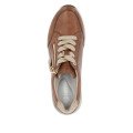 Remonte D0T03-24 Anatomical Leather Sneaker Tan Remonte D0T03-24 Anatomical Leather Sneaker Tan