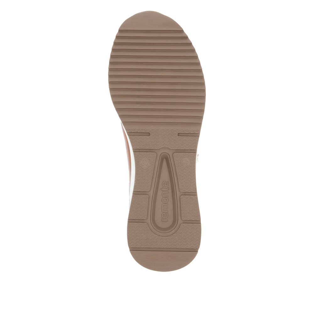 Remonte D0T03-24 Anatomical Leather Sneaker Tan Remonte D0T03-24 Anatomical Leather Sneaker Tan