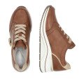 Remonte D0T03-24 Anatomical Leather Sneaker Tan Remonte D0T03-24 Anatomical Leather Sneaker Tan