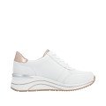 Remonte D0T04-80 Ανατομικό Δερμάτινο Sneaker Λευκό