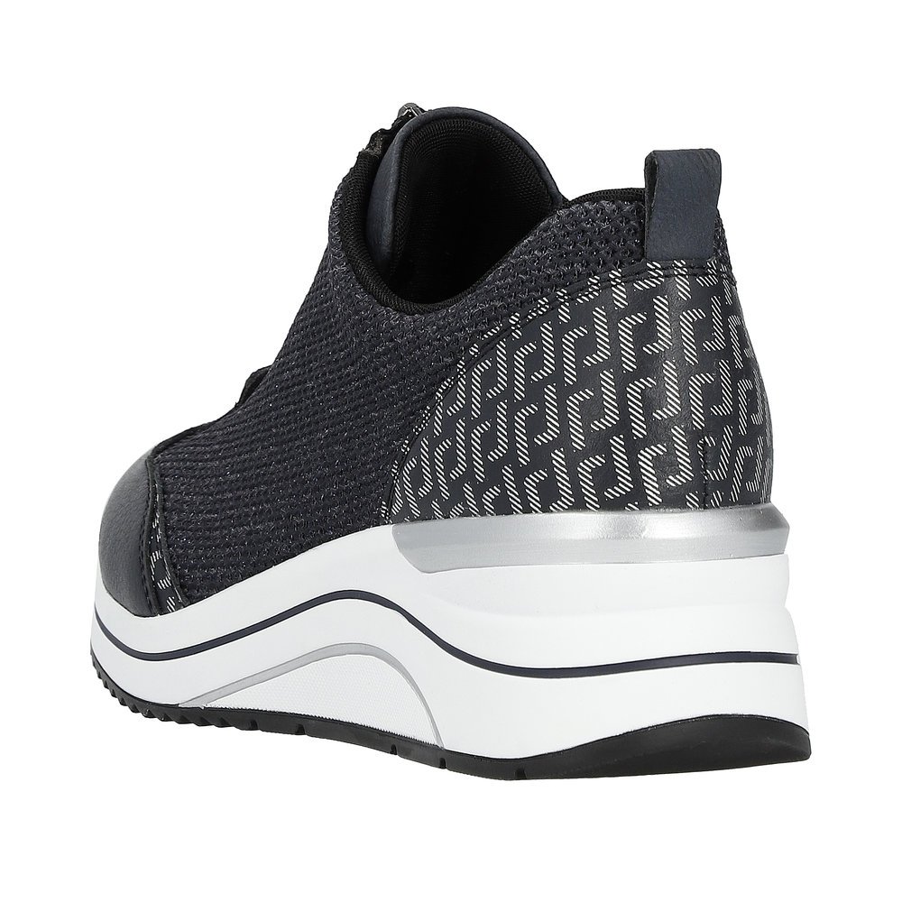 Remonte D0T07-14 Anatomical Leather Sneaker Blue Remonte D0T07-14 Anatomical Leather Sneaker Blue
