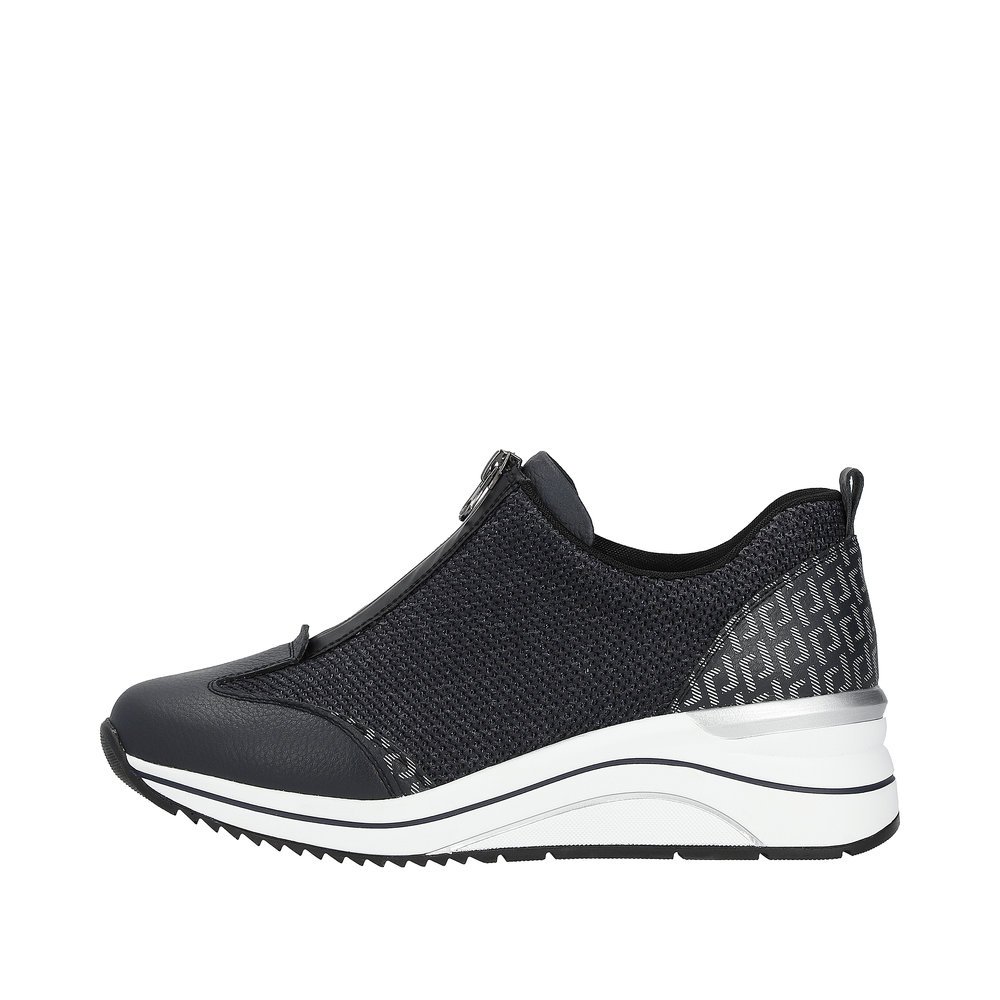 Remonte D0T07-14 Anatomical Leather Sneaker Blue Remonte D0T07-14 Anatomical Leather Sneaker Blue