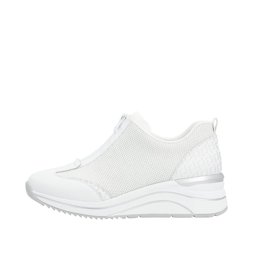 Remonte D0T07-80 Anatomical Leather Sneaker White Remonte D0T07-80 Anatomical Leather Sneaker White
