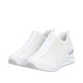 Remonte D0T07-80 Anatomical Leather Sneaker White Remonte D0T07-80 Anatomical Leather Sneaker White