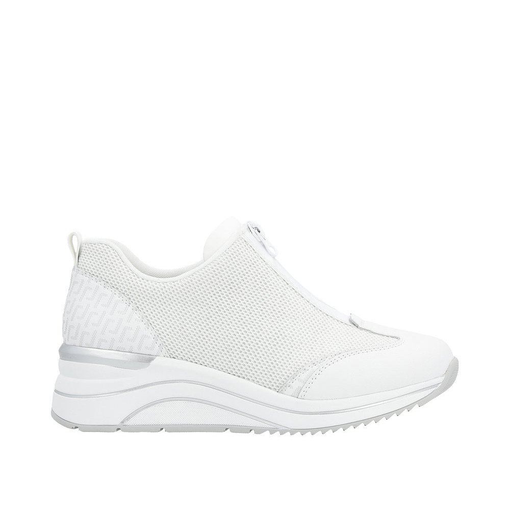 Remonte D0T07-80 Anatomical Leather Sneaker White Remonte D0T07-80 Anatomical Leather Sneaker White