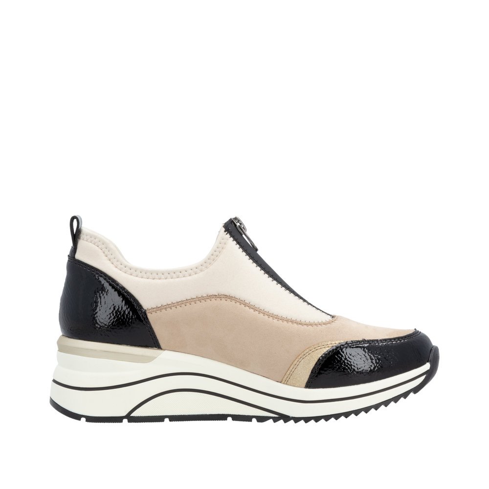 Remonte D0T08-60 Anatomical Leather Sneaker Beige Remonte D0T08-60 Anatomical Leather Sneaker Beige