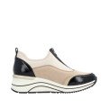 Remonte D0T08-60 Anatomical Leather Sneaker Beige Remonte D0T08-60 Anatomical Leather Sneaker Beige