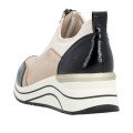Remonte D0T08-60 Anatomical Leather Sneaker Beige Remonte D0T08-60 Anatomical Leather Sneaker Beige