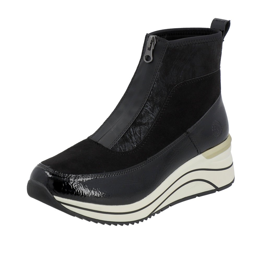 Remonte D0T71-01 Anatomical Ankle Boot Sneaker Black Remonte D0T71-01 Anatomical Ankle Boot Sneaker Black