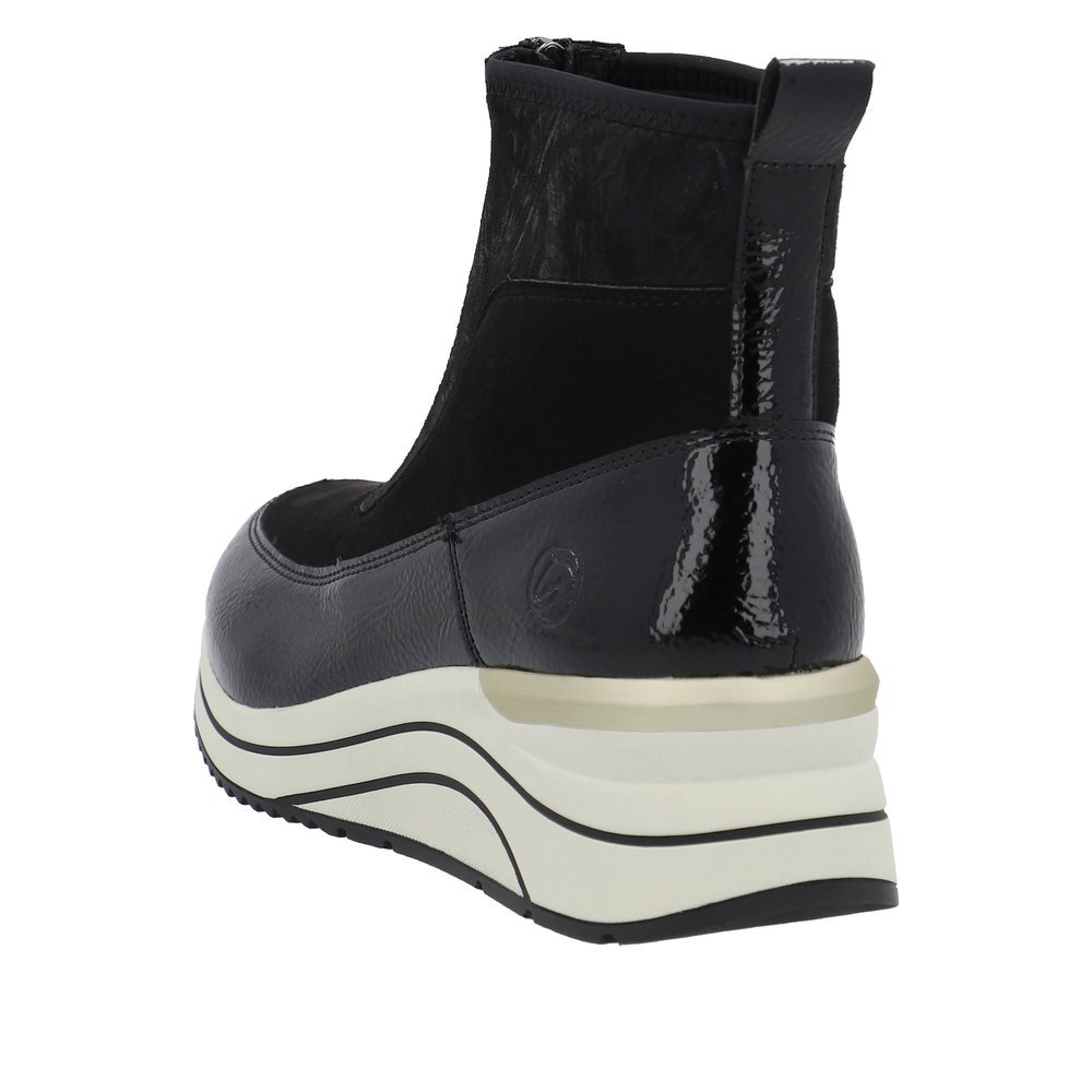 Remonte D0T71-01 Anatomical Ankle Boot Sneaker Black Remonte D0T71-01 Anatomical Ankle Boot Sneaker Black