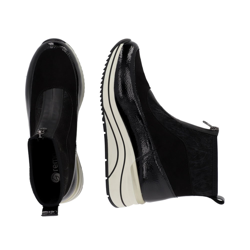 Remonte D0T71-01 Anatomical Ankle Boot Sneaker Black Remonte D0T71-01 Anatomical Ankle Boot Sneaker Black