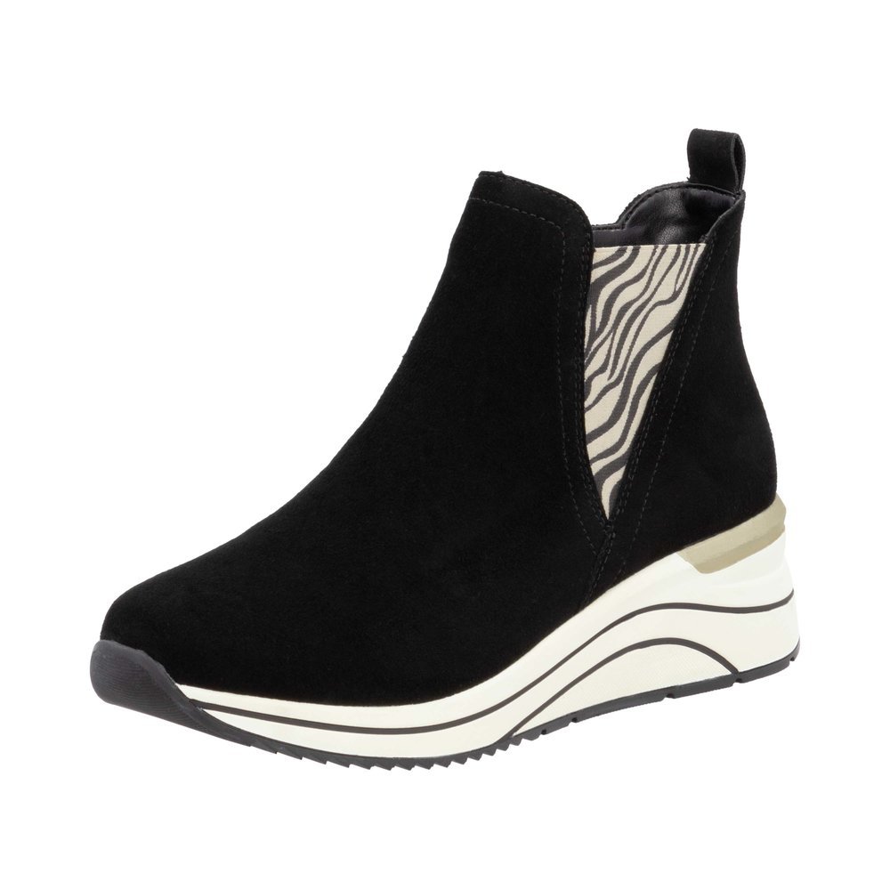 Remonte D0T75-03 Anatomical Ankle Boot Sneaker Black Remonte D0T75-03 Anatomical Ankle Boot Sneaker Black