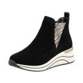 Remonte D0T75-03 Anatomical Ankle Boot Sneaker Black Remonte D0T75-03 Anatomical Ankle Boot Sneaker Black