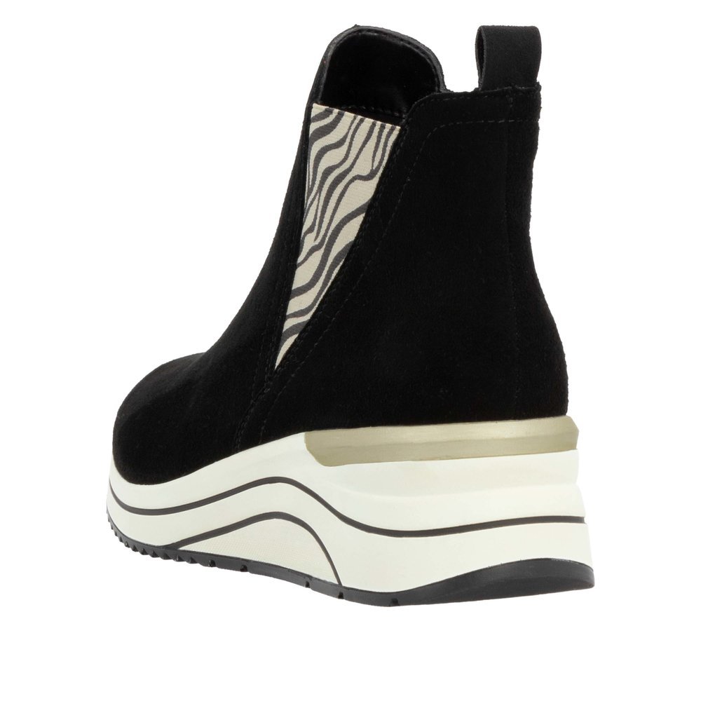 Remonte D0T75-03 Anatomical Ankle Boot Sneaker Black Remonte D0T75-03 Anatomical Ankle Boot Sneaker Black