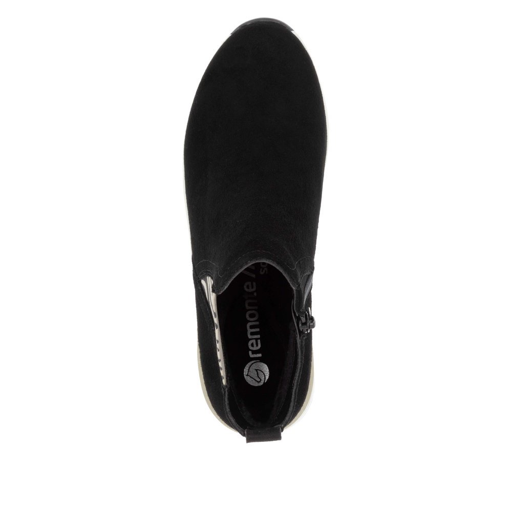 Remonte D0T75-03 Anatomical Ankle Boot Sneaker Black Remonte D0T75-03 Anatomical Ankle Boot Sneaker Black