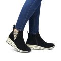 Remonte D0T75-03 Anatomical Ankle Boot Sneaker Black Remonte D0T75-03 Anatomical Ankle Boot Sneaker Black