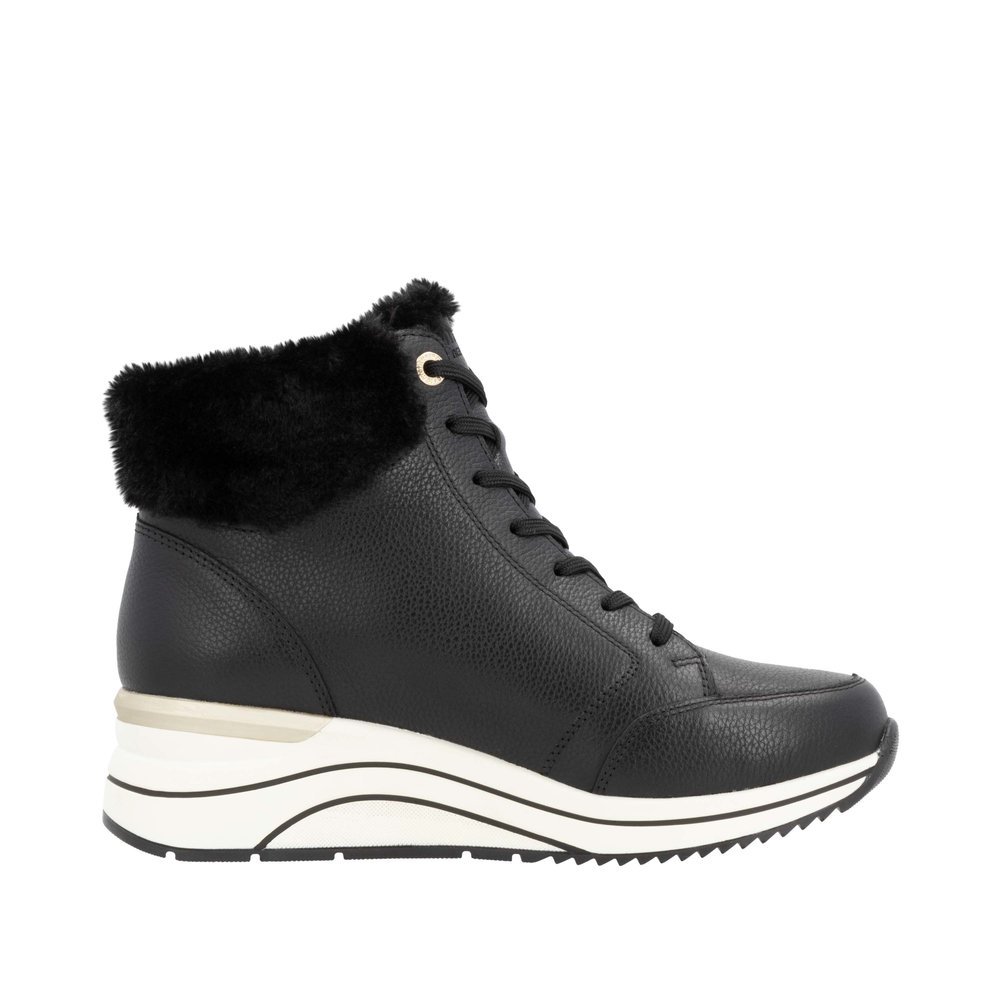 Remonte D0T77-02 Anatomical Ankle Boot Sneaker Black Remonte D0T77-02 Anatomical Ankle Boot Sneaker Black