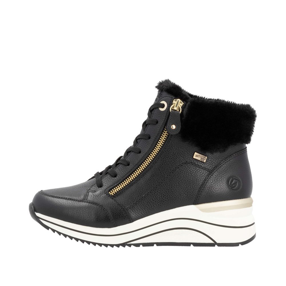 Remonte D0T77-02 Anatomical Ankle Boot Sneaker Black Remonte D0T77-02 Anatomical Ankle Boot Sneaker Black