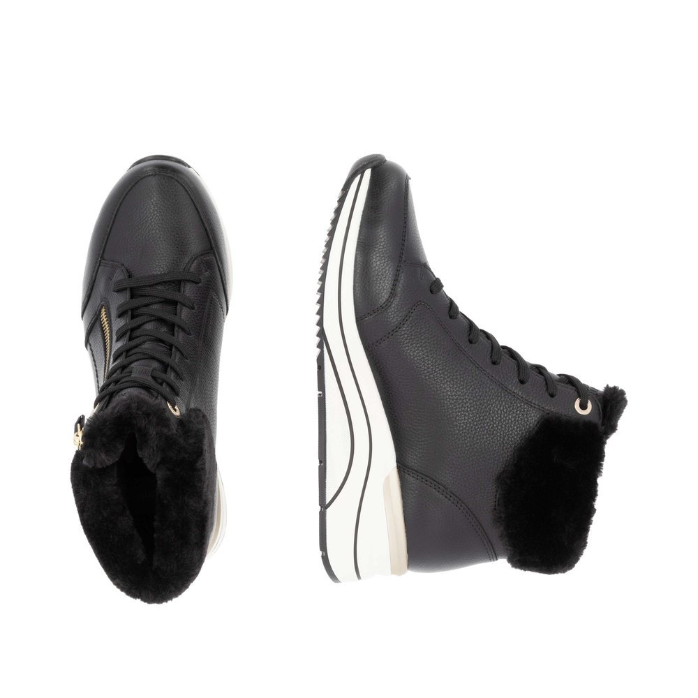 Remonte D0T77-02 Anatomical Ankle Boot Sneaker Black Remonte D0T77-02 Anatomical Ankle Boot Sneaker Black