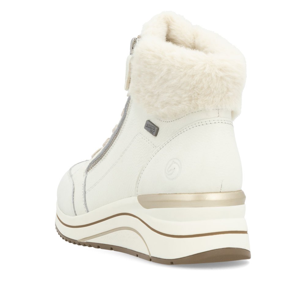 Remonte D0T77-80 Anatomical Ankle Boot Sneaker White Remonte D0T77-80 Anatomical Ankle Boot Sneaker White