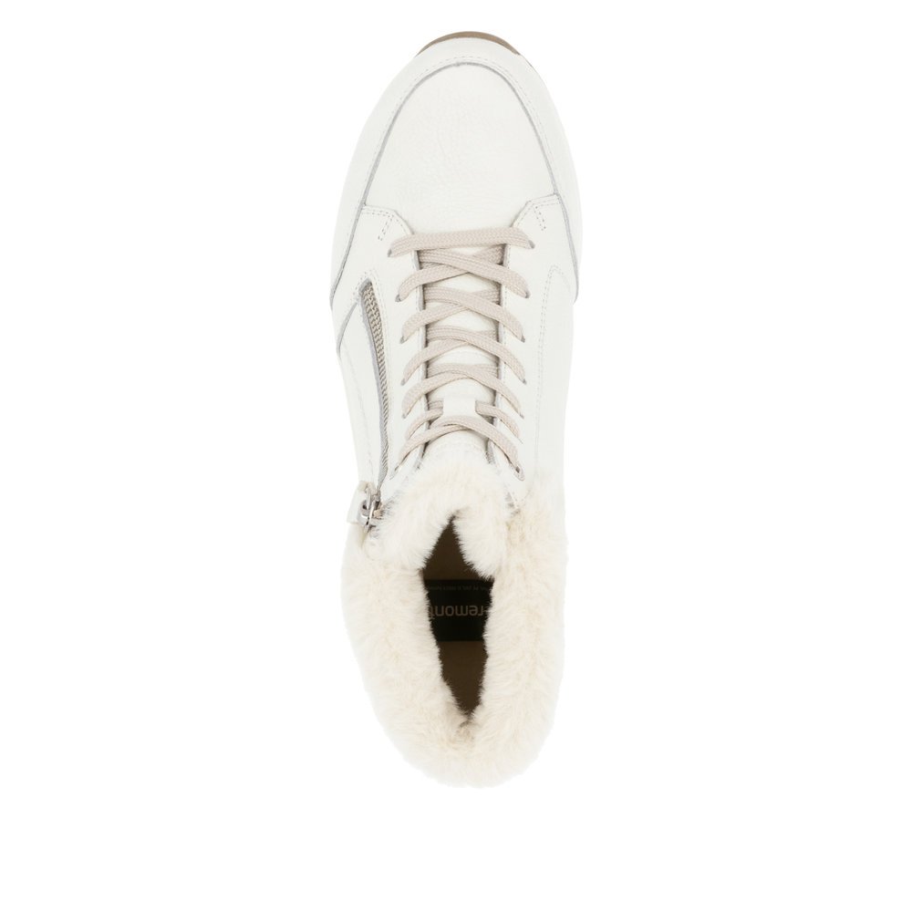 Remonte D0T77-80 Anatomical Ankle Boot Sneaker White Remonte D0T77-80 Anatomical Ankle Boot Sneaker White