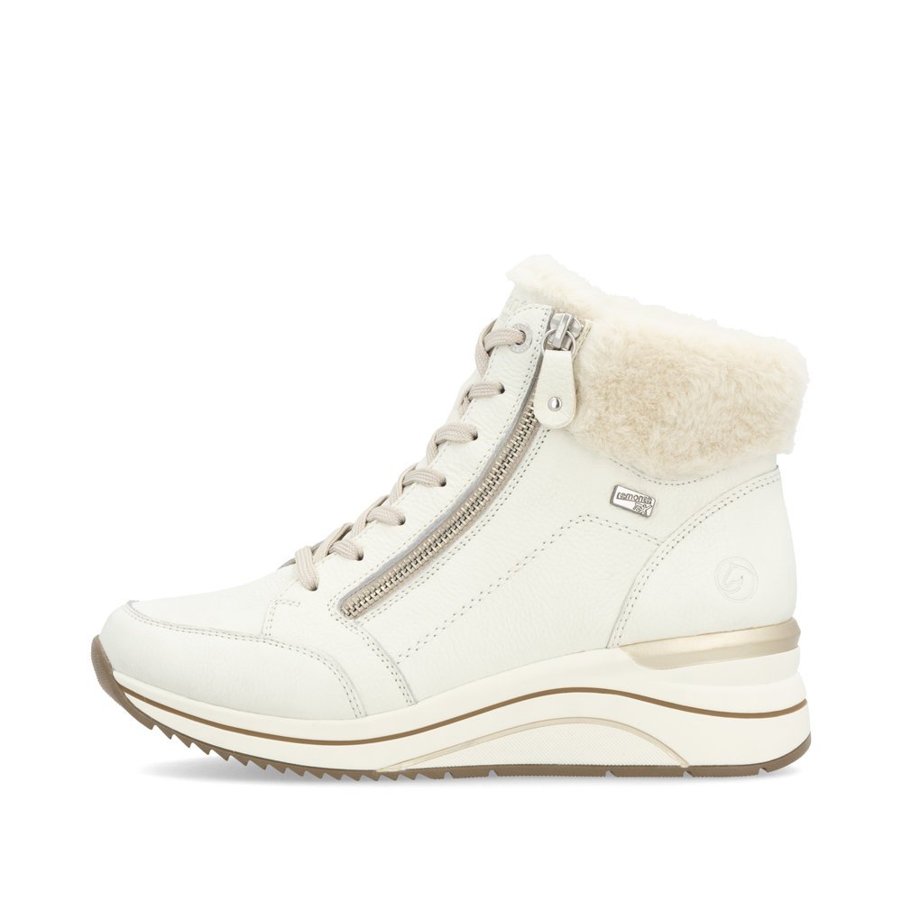 Remonte D0T77-80 Anatomical Ankle Boot Sneaker White Remonte D0T77-80 Anatomical Ankle Boot Sneaker White