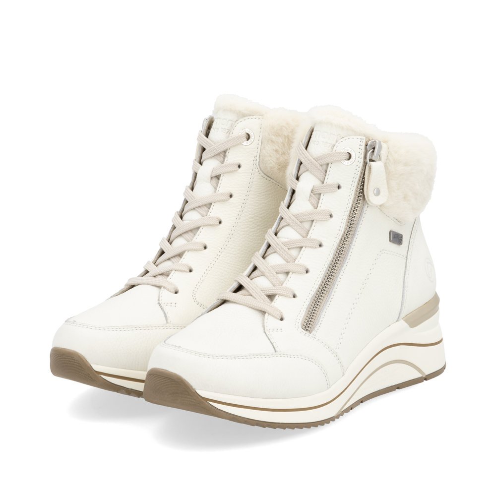 Remonte D0T77-80 Anatomical Ankle Boot Sneaker White Remonte D0T77-80 Anatomical Ankle Boot Sneaker White