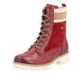 Remonte D0W77-35 Anatomical Leather Ankle Boot Red Remonte D0W77-35 Anatomical Leather Ankle Boot Red
