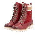 Remonte D0W77-35 Anatomical Leather Ankle Boot Red Remonte D0W77-35 Anatomical Leather Ankle Boot Red