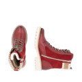 Remonte D0W77-35 Anatomical Leather Ankle Boot Red Remonte D0W77-35 Anatomical Leather Ankle Boot Red