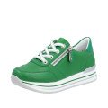 Remonte D1302-52 Anatomical Leather Sneaker Green Remonte D1302-52 Anatomical Leather Sneaker Green