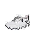 Remonte D1312-80 Anatomical Leather Sneaker White