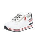 Remonte D1312-82 Anatomical Leather Sneaker White