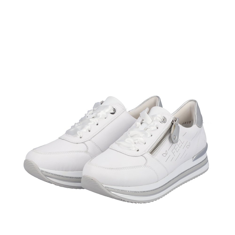 Remonte D1313-82 Anatomical Leather Sneaker White