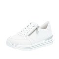 Remonte D1326-80 Ανατομικό Δερμάτινο Sneaker Λευκό
