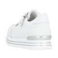 Remonte D1326-80 Ανατομικό Δερμάτινο Sneaker Λευκό