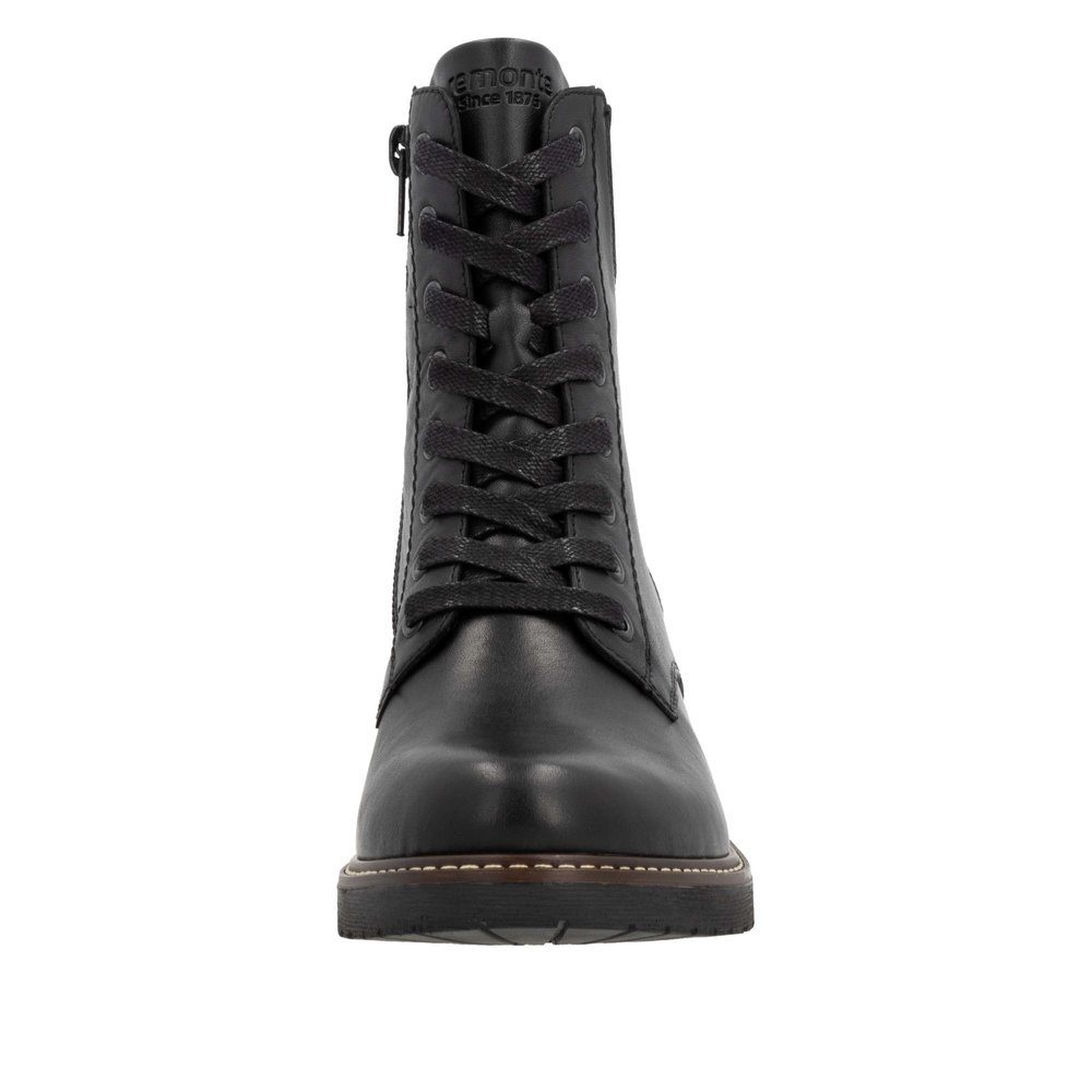 Remonte D1A70-00 Anatomic Leather Ankle Boot Black Remonte D1A70-00 Anatomic Leather Ankle Boot Black