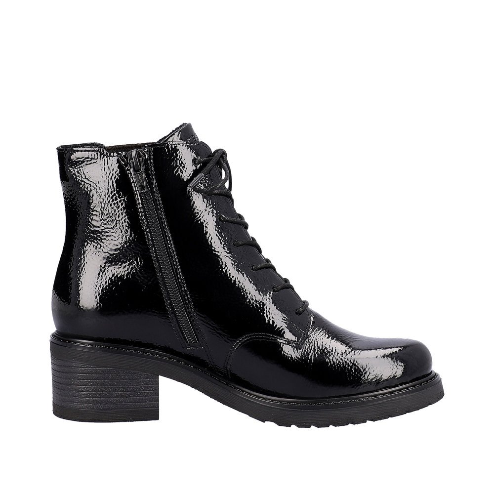 Remonte D1A72-01 Anatomic Leather Ankle Boot Black Remonte D1A72-01 Anatomic Leather Ankle Boot Black
