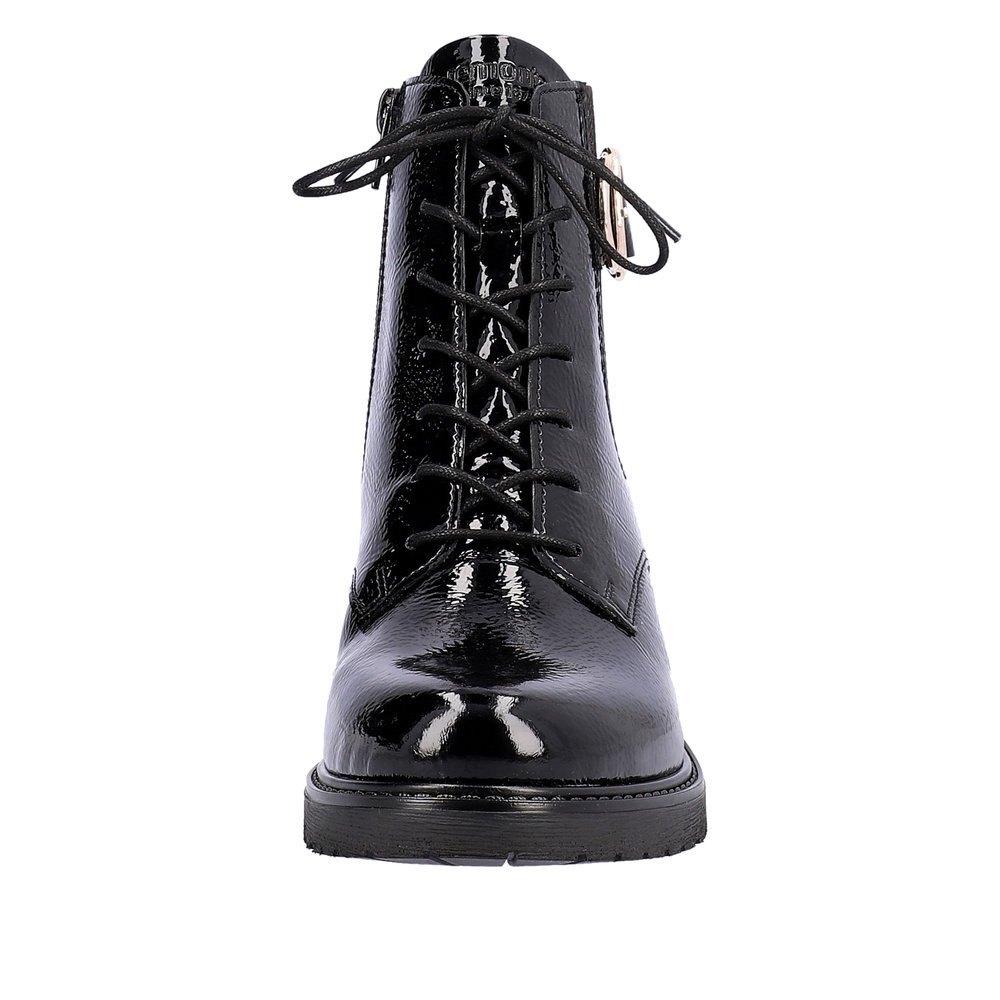 Remonte D1A72-01 Anatomic Leather Ankle Boot Black Remonte D1A72-01 Anatomic Leather Ankle Boot Black