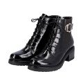 Remonte D1A72-01 Anatomic Leather Ankle Boot Black Remonte D1A72-01 Anatomic Leather Ankle Boot Black
