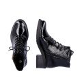 Remonte D1A72-01 Anatomic Leather Ankle Boot Black Remonte D1A72-01 Anatomic Leather Ankle Boot Black