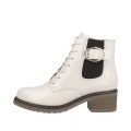 Remonte D1A72-80 Anatomic Leather Ankle Boot Ivory Remonte D1A72-80 Anatomic Leather Ankle Boot Ivory