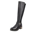 Remonte D1A73-01 Anatomical Leather Boot Black 5.5cm Remonte D1A73-01 Anatomical Leather Boot Black 5.5cm